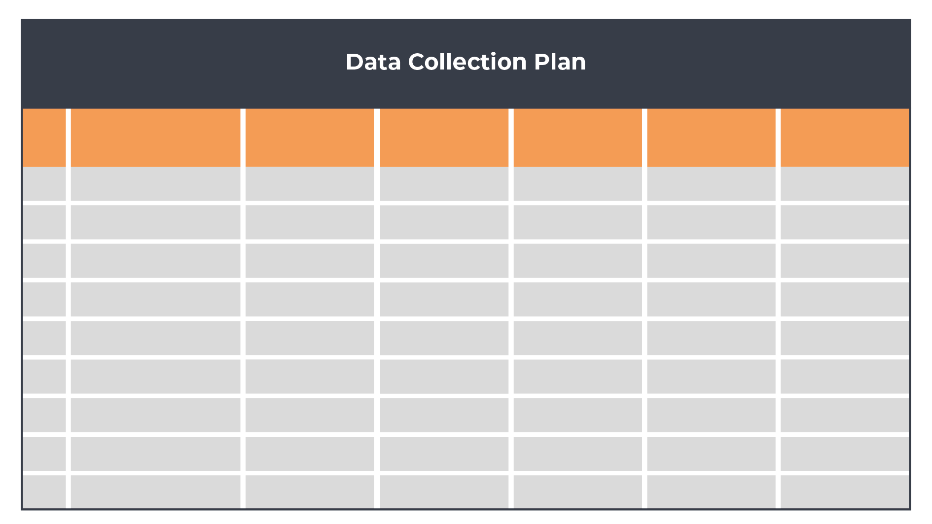 Datensammelplan - 1